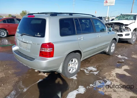 2003 Toyota Highlander V6 из США, поврежденный, VIN JTEGF21A930114756